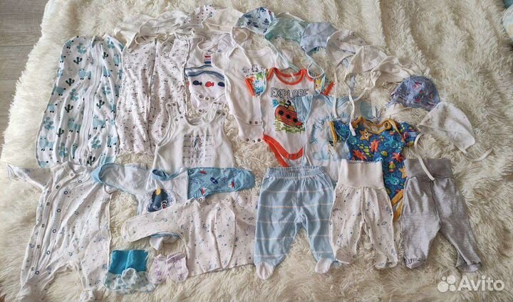 Вещи для новорожденных оптом 50, 56