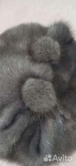 Шапка норковая р.56