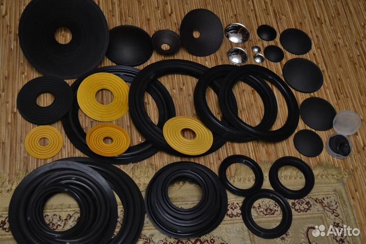 Шайбы Подвесы Диффузоры Колпаки. Провода. Катушки