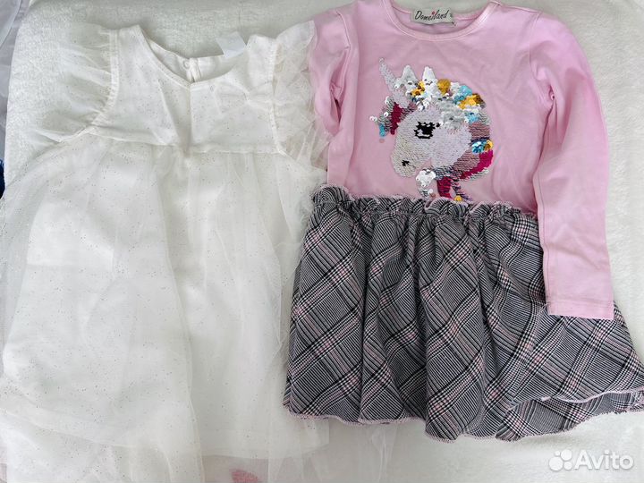 Детские вещи на девочку пакетом 86 92