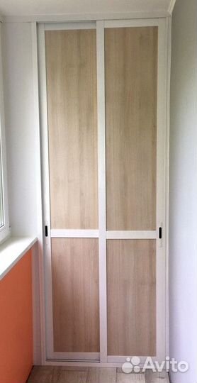 Встроенный шкаф на балкон