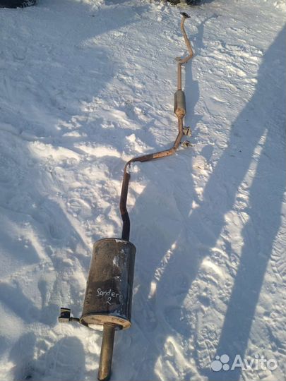 Глушитель Renault Sandero Stepway 2