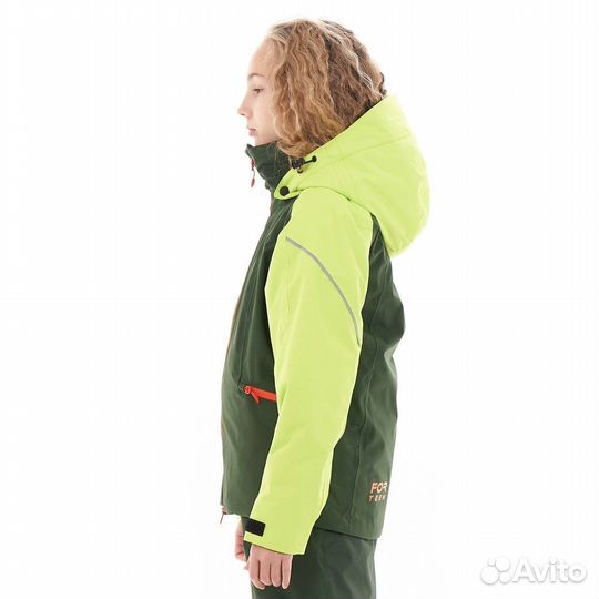 Куртка gravity for Teen Green - Orange 2023