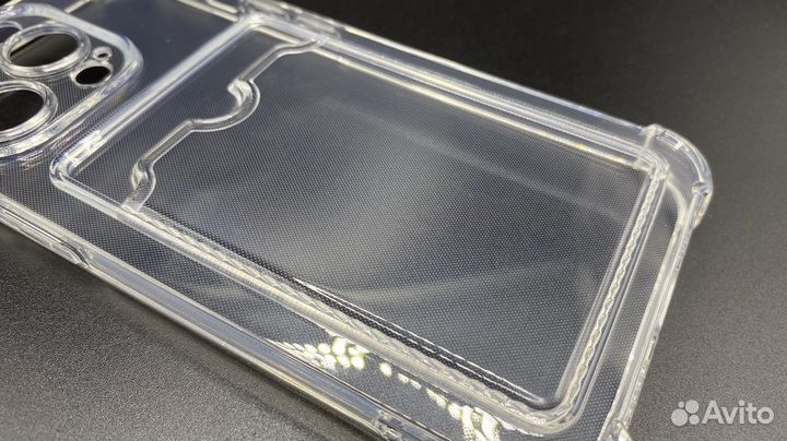 Чехол на iPhone 13 Pro с кармашком