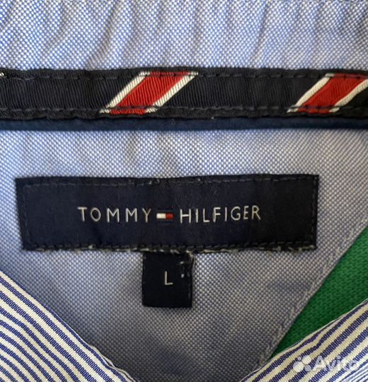 Поло L Tommy Hilfiger короткий рукав