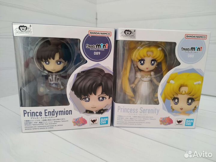 Sailor Moon Сейлор Мун Figuarts mini (сет из 2-х)