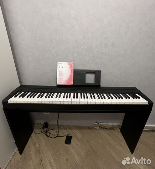 Цифровое пианино yamaha p 45