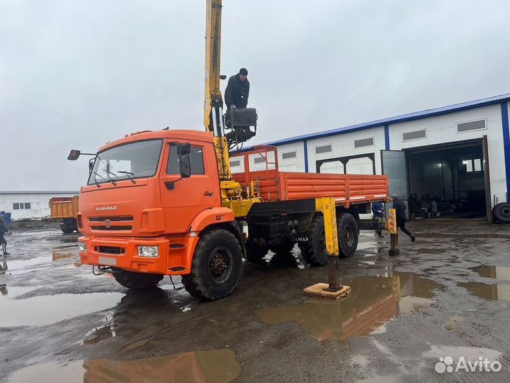 КАМАЗ 43118 с КМУ, 2014