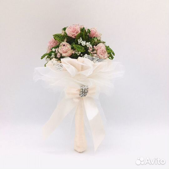 Букет невесты из бисера