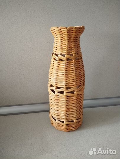 Вазы плетеные