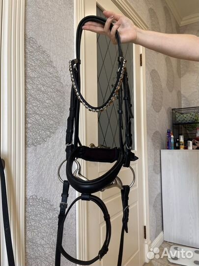 Уздечка для лошади бу