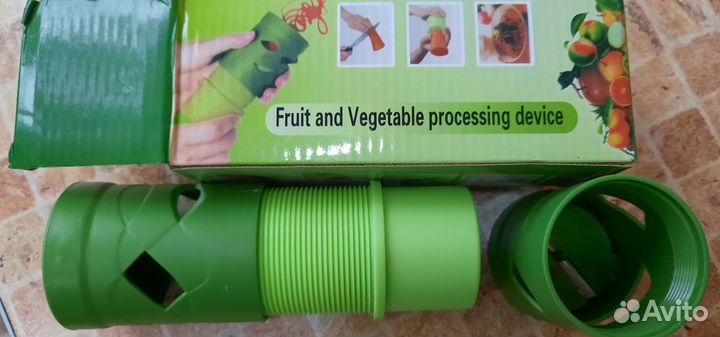 Терка (овощерезка) для овощей спиральная