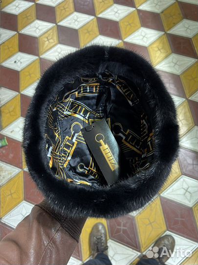 Ушанка норка каракуль