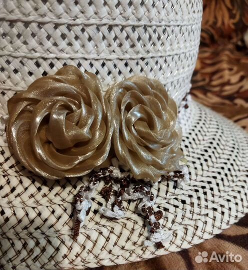 Шляпа женская пляжная