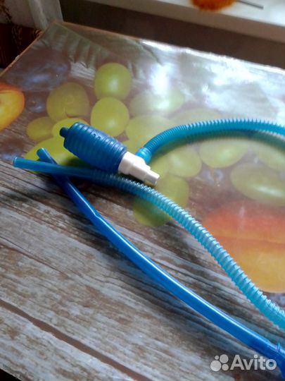 Сифон для чистки грунта в аквариуме