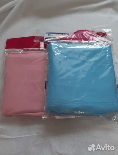 Скатерть голубая и розовая на гендер пати