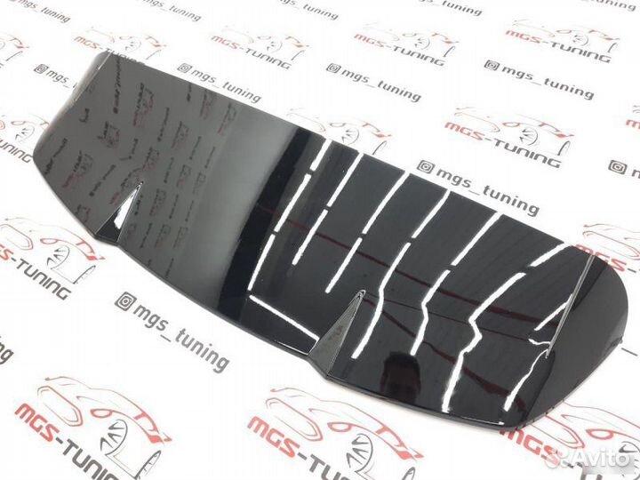 Спойлер стиль RSQ8 на Audi Q8 18-н.в. Черный