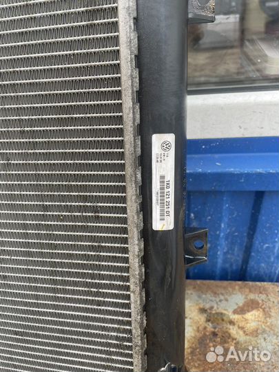 Радиатор охлаждения гольф-6 1.9-2.0 дизель