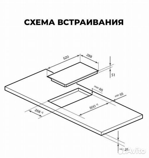 Электрическая варочная панель LEX EVH 320B BL (я)