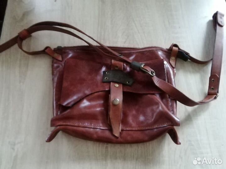 Сумка кожаная женская из натуральной кожи