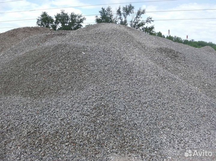Щебень известняковый с доставкой