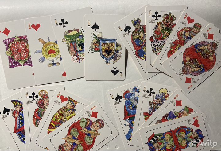 Карты игральные сувенирные 
