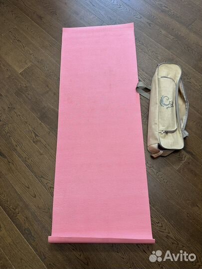 Коврик для йоги с сумкой чехлом