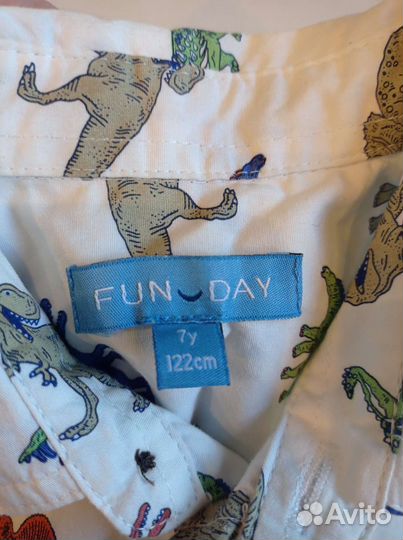 Рубашка рост 122 см