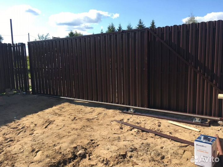 Откатные ворота