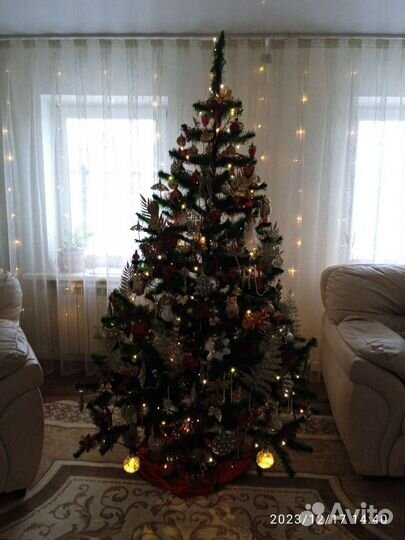 Елка искусственная 240 см бу
