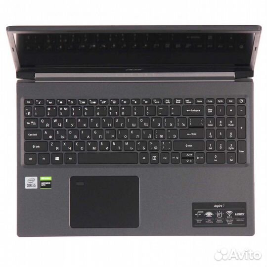 Acer 15.6 R7-3750H 4яд8пот GTX1650Ti/4 16/256Гб