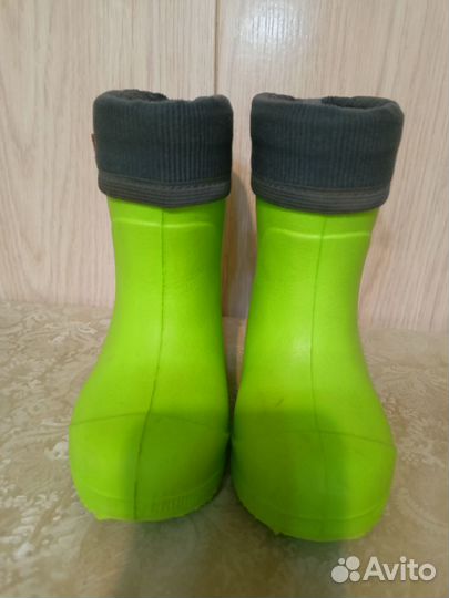 Детские резиновые сапоги 23 размер