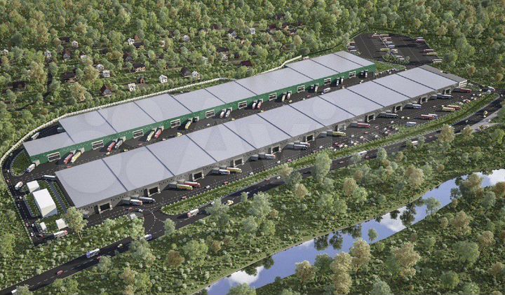 Склад, 8640 м²