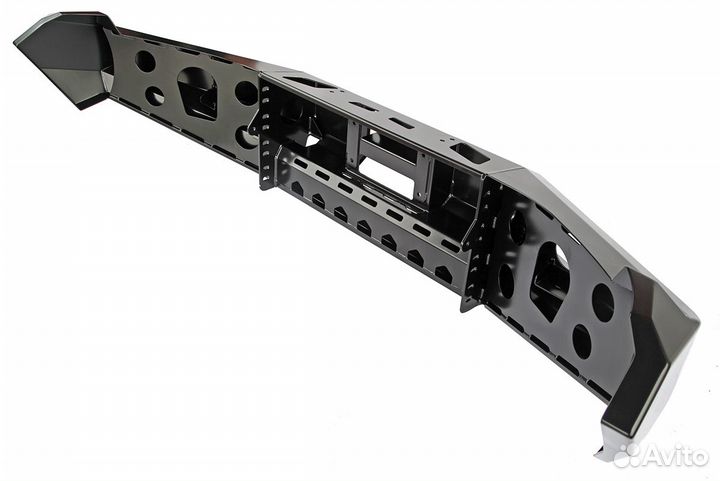 Бампер передний VW Amarok с доп. фарами