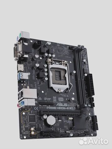 Сборка Asus Prime H310M-R R2 + i5 8400 + 2x4Gb RAM