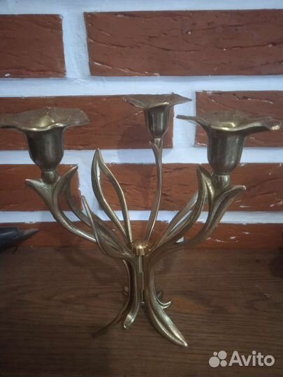 Подсвечник винтаж Европа