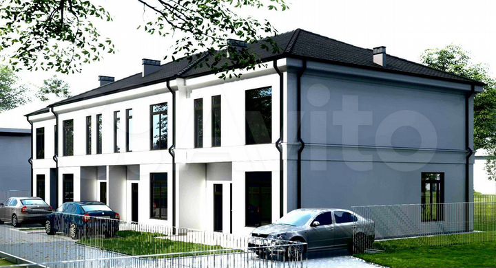 Таунхаус 165 м² на участке 2 сот.