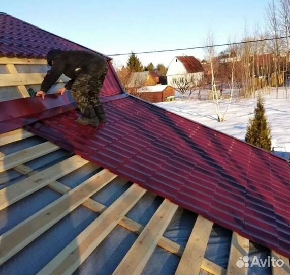 Кровельные работы монтаж и ремонт крыши кровля