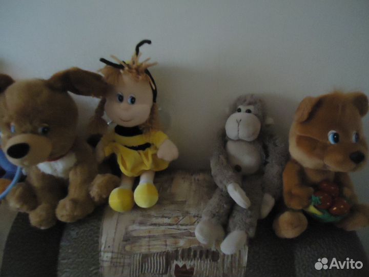 Мягкие игрушки в ассортименте