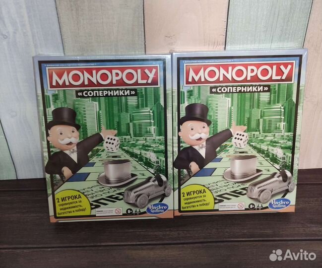 Новая игра монополия соперники Hasbro