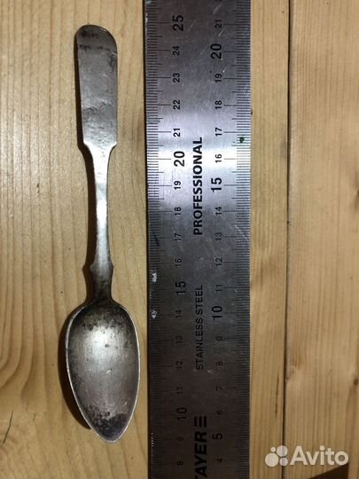 Ложка чайная серебро 84 проба