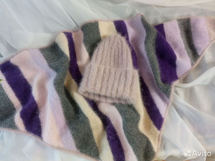 Шапка косынка бактус