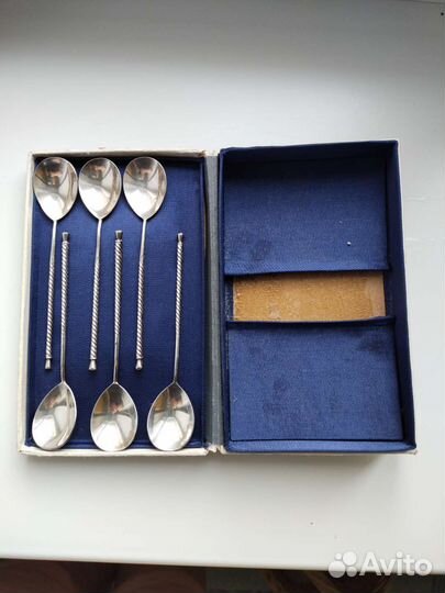 Кофейные ложки мельхиор