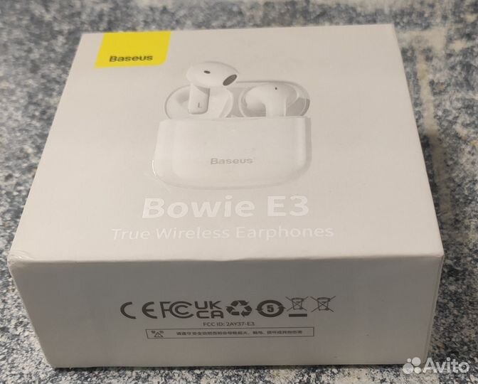 Беспроводные наушники Baseus Bowie E3 новые