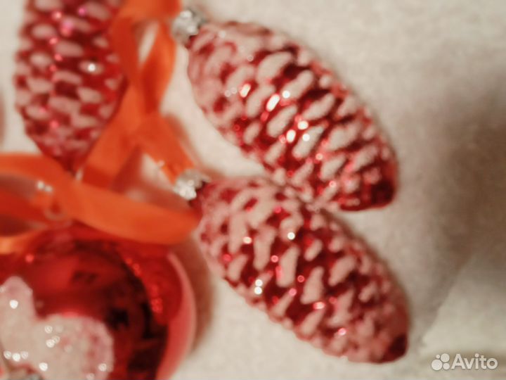 Игрушки ёлочные. Гирлянды. Винтаж