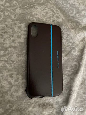 Чехол для Айфона 10 Piquadro оригинальный