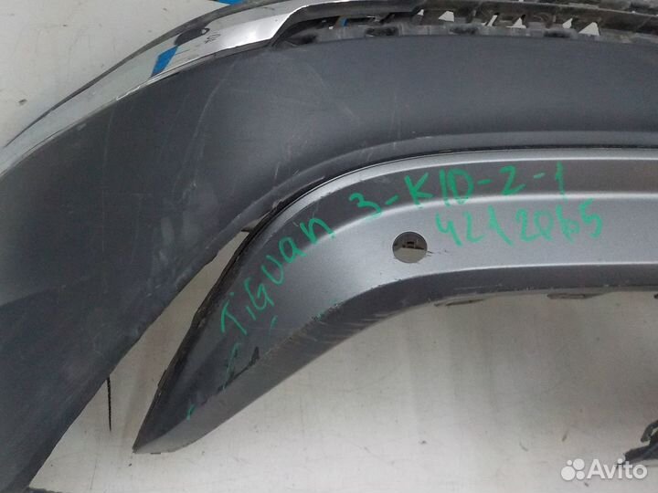 Спойлер (нижняя часть) бампера заднего, Volkswagen