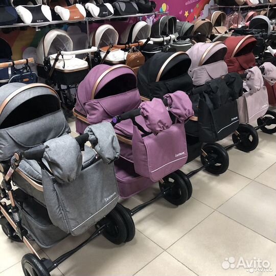 Коляска 2 в 1 новая