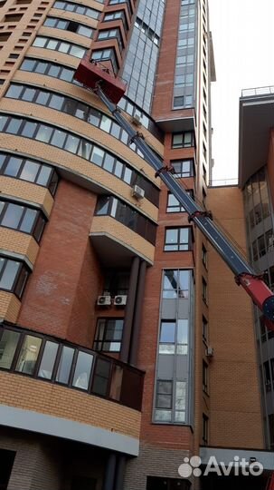 Аренда и услуги телескопической автовышки, 200 кг, 16 м