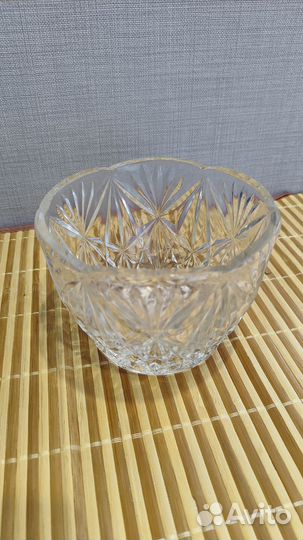 Салатник хрусталь СССР